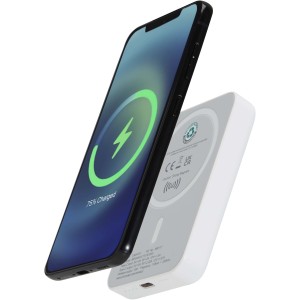 Acrab 5000 mAh m�gneses powerbank, feh�r