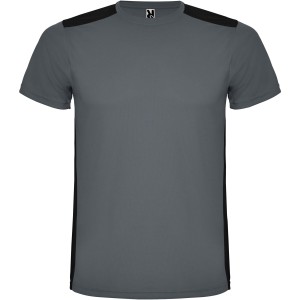 Detroit rvid ujj uniszex sportpl, ebony, solid black (T-shirt, pl, kevertszlas, mszlas)