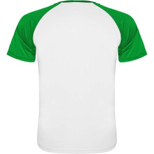 Indianapolis rvid ujj gyerek sportpl, white, fern green (T-shirt, pl, kevertszlas, mszlas)
