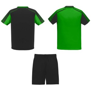 Juve gyerek sport szett, fern green, solid black (T-shirt, pl, kevertszlas, mszlas)