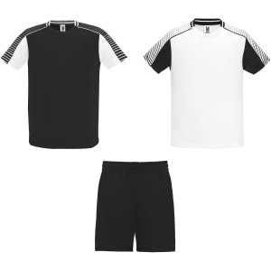 Juve uniszex sport szett, white, solid black (T-shirt, pl, kevertszlas, mszlas)