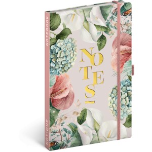 Notesz Lilium, lined, 13 x 21 cm