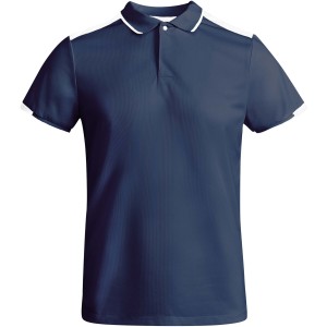Tamil rvid ujj frfi sportpl, navy blue, white (T-shirt, pl, kevertszlas, mszlas)